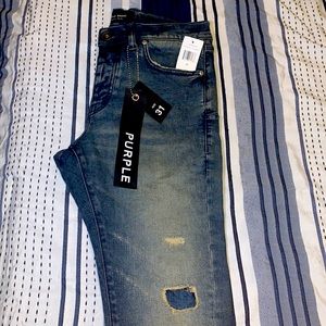 NWT!! Men’s Purple Brand Rusted Mid-Rise Indigo Jeans Size 31 FREE SHIPPING!!